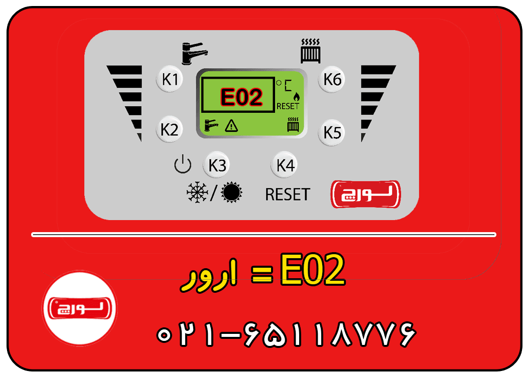 ارور E2 پکیج لورچ
